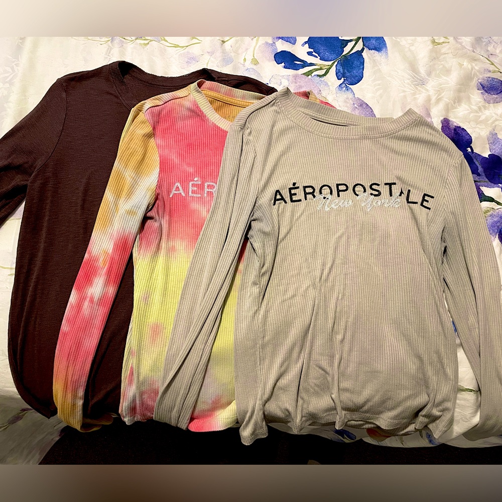 Aeropostale Long Sleeve Tee bundle